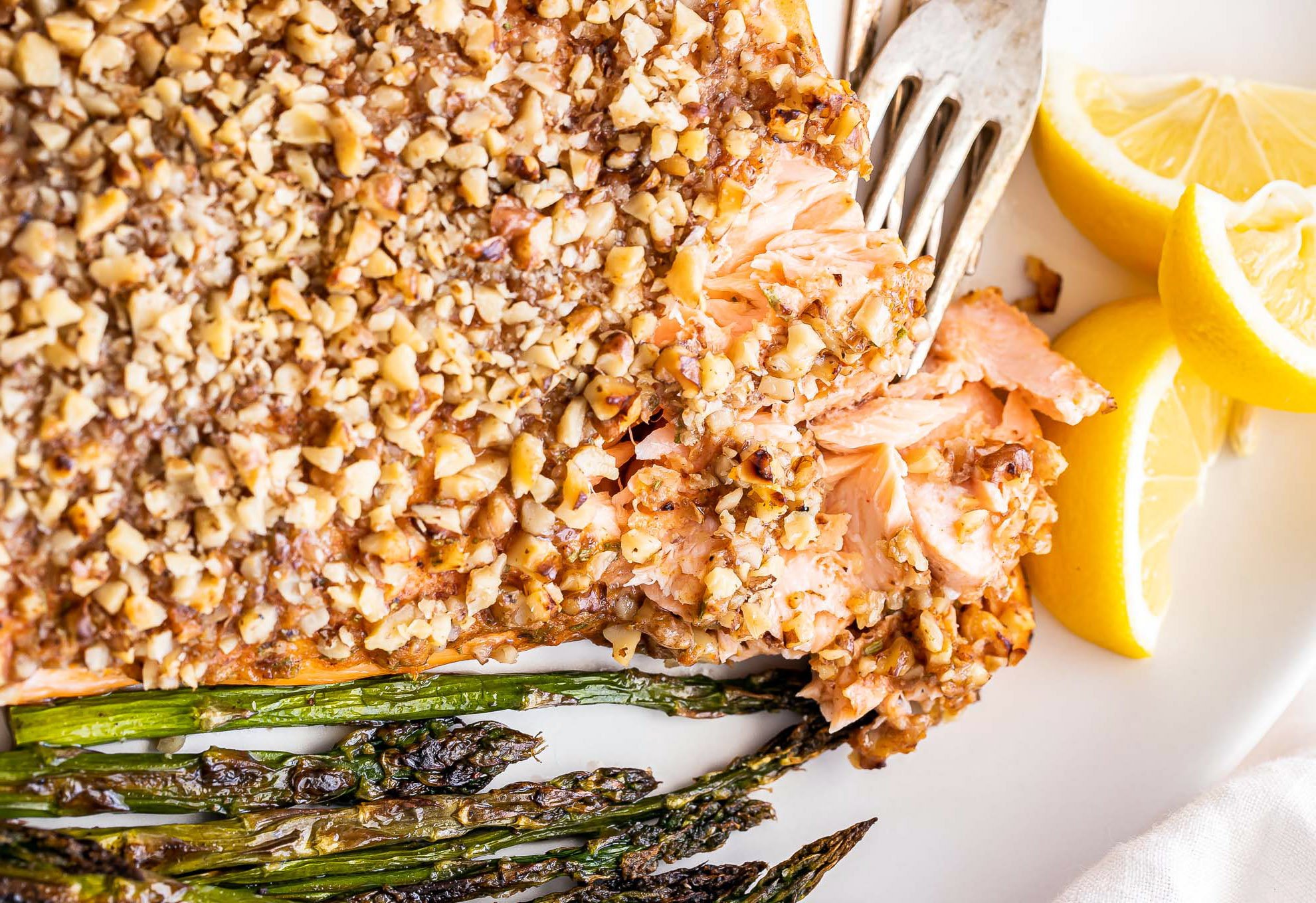 Walnut Crusted Salmon